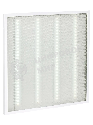 Панель светодиодная LED ДВО 6561-P 36Вт 4000К 595х595х20 призма (с драйвером) IEK