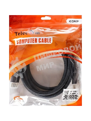 Кабель соединительный DP-DP 1.4V 8K@60Hz 3м, Telecom Pro TCG750-3M