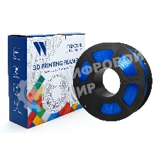 Филамент NVPrint PETG Clear Blue Прозрачно-синий для 3D печати диаметр 1.75мм масса 1 кг
