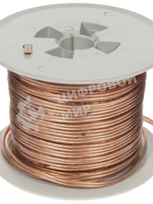Акустический кабель Cablexpert CC-TC2x1,5-50M, прозрачный,  50 м, на катушке