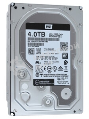Жесткий диск WD SATA-III 4TB WD4006FZBX черный (7200rpm) 256Mb 3.5