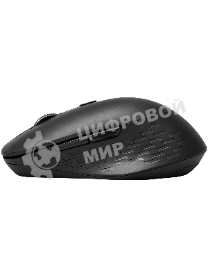 Мышь Оклик 417MW черный оптическая 3200dpi silent беспров. BT/Radio USB 6but (1677300)