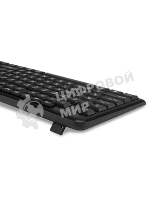 Клавиатура Oklick K225W беспроводная, радиоканал, чёрный