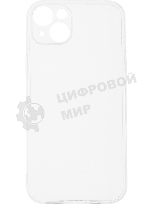 Чехол (клип-кейс) BoraSCO для Apple iPhone 15 Plus прозрачный
