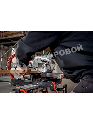 Торцовочная пила Metabo KGS 254 M set 1450Вт 5000об/мин d=254мм