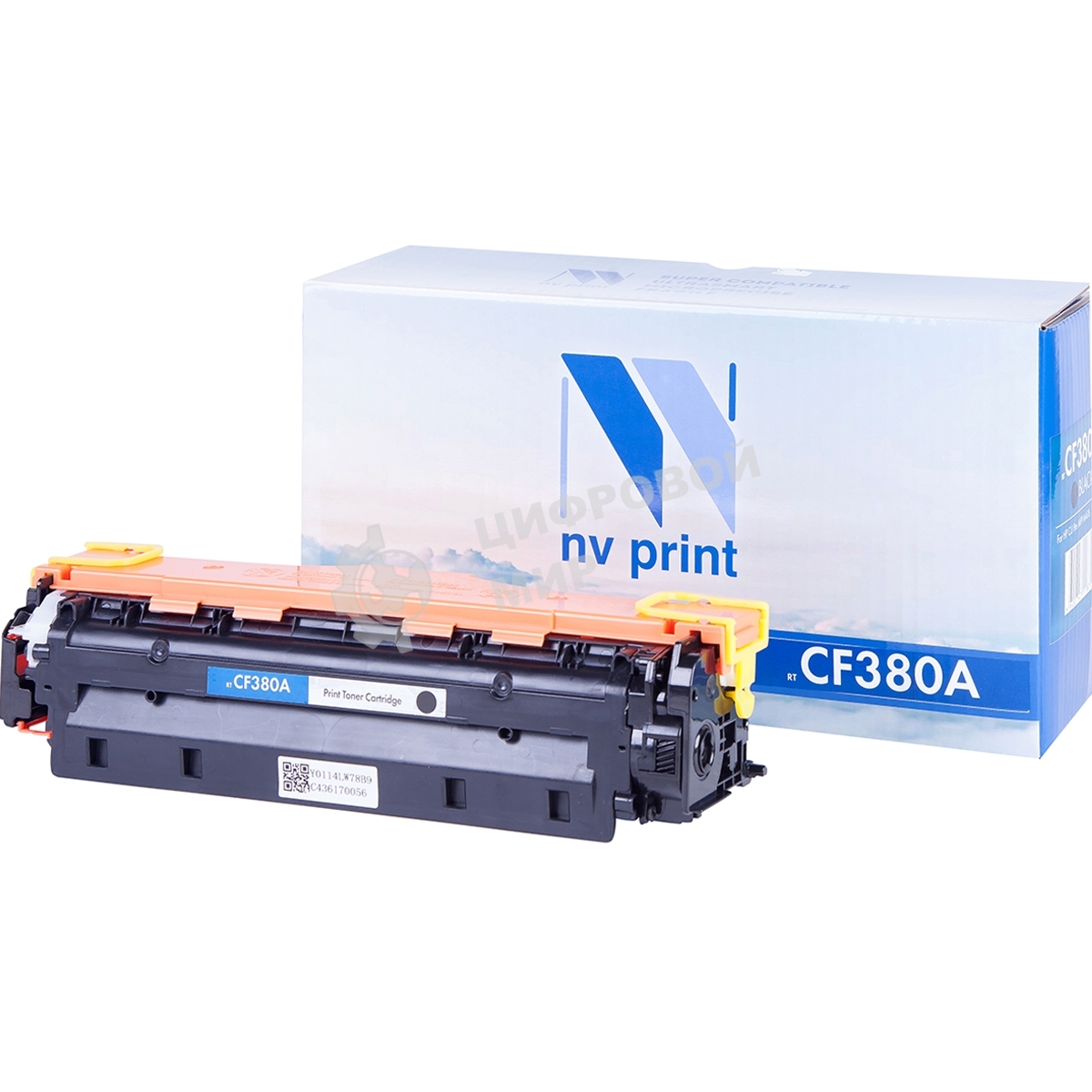 Картридж лазерный NVPrint совместимый HP CF380A черный для CLJ Pro MFP M476 (2400k)