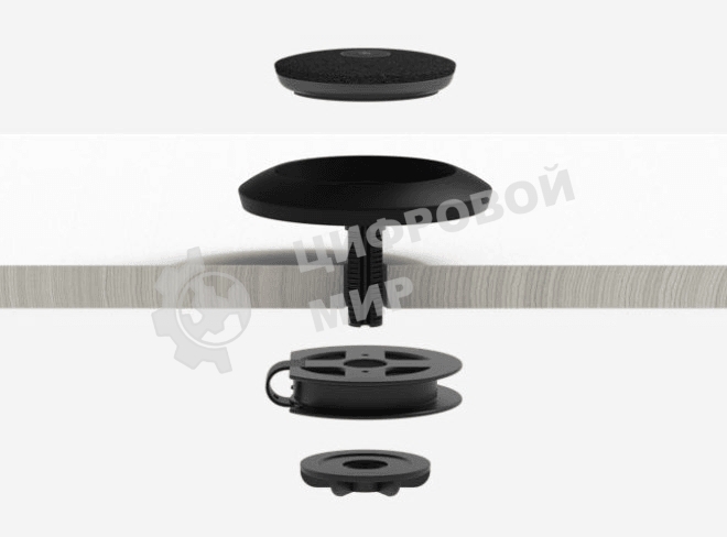 Держатель Logitech Mic Pod Table (настольное крепление для модулей микрофонов Rally)