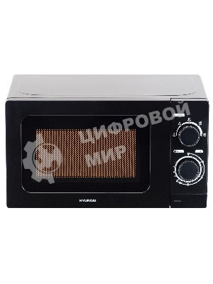 Микроволновая печь Hyundai HYM-M2065 черный 20 л, 700 Вт, поворотный механизм