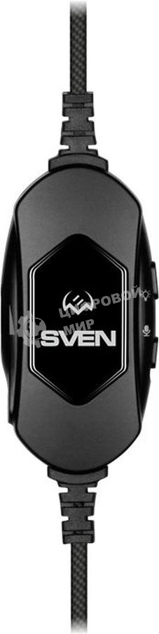 Наушники с микрофоном Sven AP-U1100MV черный 2.2м мониторные оголовье