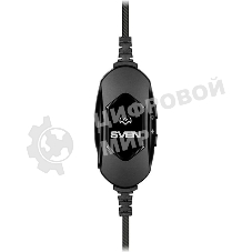 Наушники с микрофоном Sven AP-U1100MV черный 2.2м мониторные оголовье