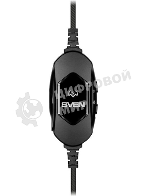 Гарнитура Sven AP-U1100MV чёрный, проводная, USB, подсветка