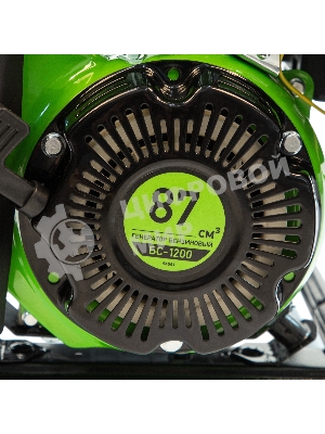 Электрогенератор бензиновый Сибртех БС-1200, 1 кВт, 95 дБ, 24 кг