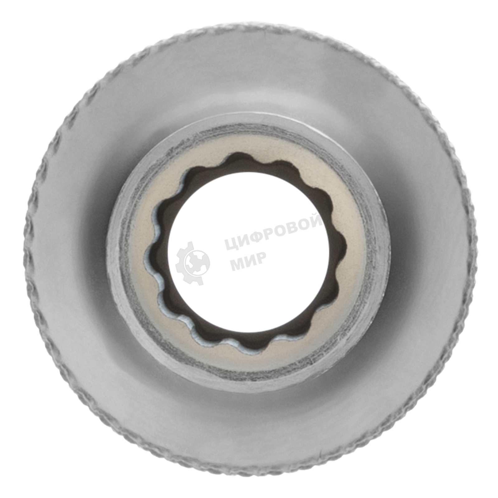 Головка торцевая, 8 мм, 12-гранная, CrV, под квадрат 1/2