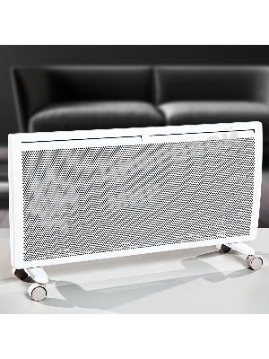 Конвектор электрический гибридный Denzel HybridX-2000 белый, 2000 Вт, 30 м2, термостат, дисплей