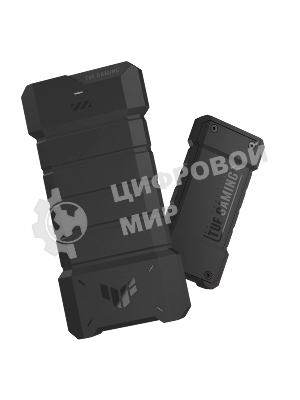 Внешний SSD ASUS TUF GAMING AS2000 PLUS/BLK/G/2280/2260/2242, PCIe (NVMe), USB3.2; 90DD02Y0-M09000