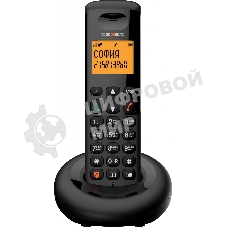 Телефон беспроводной TEXET TX-D4905A черный