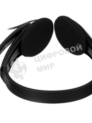 Гарнитура Oklick HS-M150 чёрный, проводная, 3.5 мм