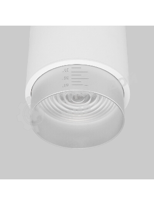 Светильник потолочный светодиодный Cors 10W (25032/LED) белый/серебро