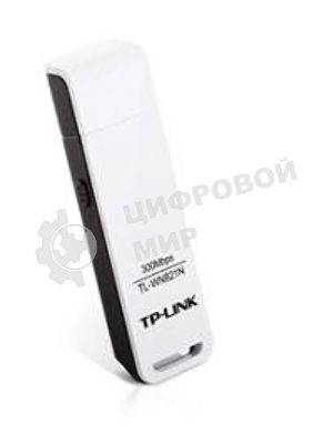 Сетевой адаптер TP-Link TL-WN821N Беспроводной USB адаптер 300 Мбит/с стандарта N