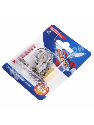 Выключатель Rexant для настенного светильника c деревянным наконечником Silver блист.