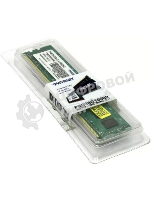 Оперативная память Patriot Signature, DDR3, 8GB (1x8 GB), 1600 MHz, CL11, DIMM