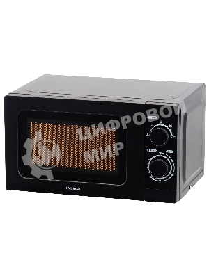 Микроволновая печь Hyundai HYM-M2065 черный 20 л, 700 Вт, поворотный механизм