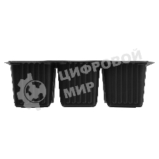 Кассета для рассады, 180х135х60 мм, 6 ячеек, полистирол, 5 шт. Россия