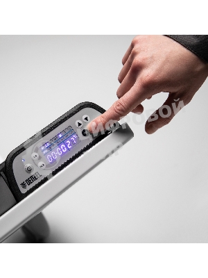 Конвектор электрический гибридный Denzel HybridX-2000 белый, 2000 Вт, 30 м2, термостат, дисплей