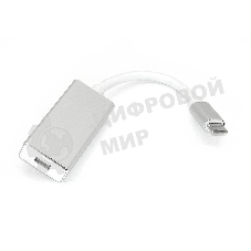 Адаптер Type-C на mini DisplayPort, серебро