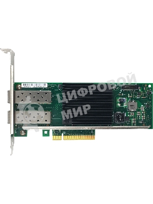 Сетевой Адаптер Intel Ethernet Converged Network Adapter X710-DA2, 10GbE/1GbE dual ports SFP+, open optics, PCI-E 3.0x8 (Low Profile and Full Height brackets included) bulk