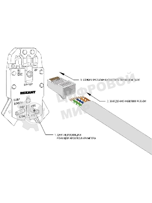 Джек комп. 8P-8C cat.5е PROconnect, 1 шт.