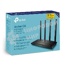Маршрутизатор TP-Link Archer C6 V2/V3/V4 AC1200