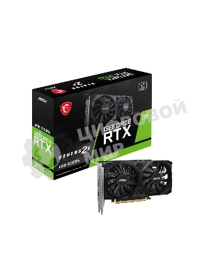 Видеокарта MSI NVIDIA GeForce RTX 3050 VENTUS 2X E 6G PCI-E 4.0 96bit GDDR6 1470/14000 HDMIx2 DPx1 HDCP Ret