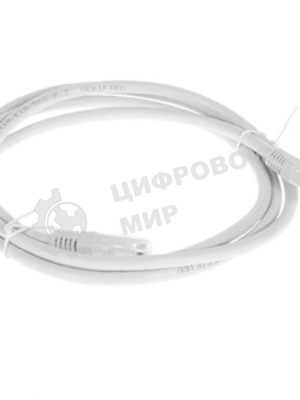 Патч-корд LANMASTER TWT2-45-45-1.5-GY вилка RJ-45-вилка RJ-45 cat.5е 1.5м серый ПВХ (уп.:1шт)