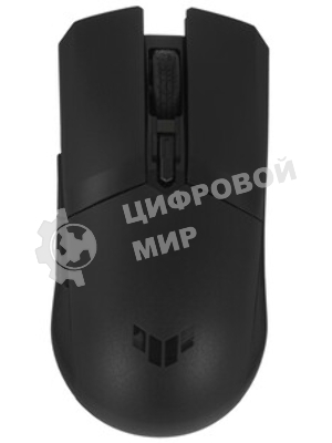 Мышь беспроводная ASUS TUF M4 WL черный, 12000 dpi, радиоканал, Bluetooth, USB, кнопки - 6