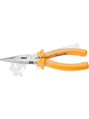 Длинногубцы Sparta Classic, 200 мм, прямые шлифованные, пластмассовые рукоятки