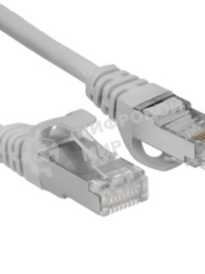 Патч-корд FTP Cablexpert cat.6, 7.5м, литой, многожильный, серый