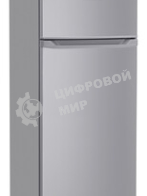 Холодильник Nordfrost NRT 141 132 серебристый металлик двухкамерный 210/51 л морозилка сверху, капельная система