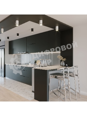 Светильник потолочный светодиодный Cors 10W (25032/LED) белый/серебро