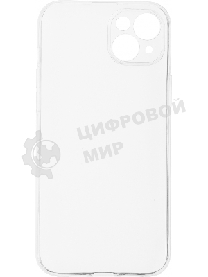 Чехол (клип-кейс) BoraSCO для Apple iPhone 15 Plus прозрачный