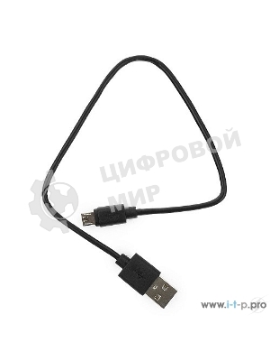 Кабель Гарнизон Кабель USB 2.0 Pro, AM/microBM 5P, 1м, черный, пакет (GCC-mUSB2-AMBM-1M)