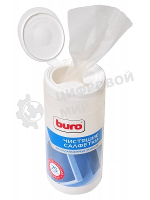 Салфетки Buro BU-Tpsm для экранов плазменных телевизоров туба 75шт влажных