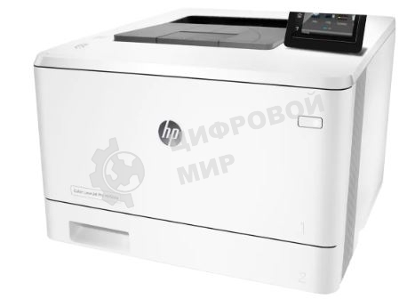 Принтер лазерный HP Color LaserJet Pro M454dw (W1Y45A#B19), А4, цветной, печ. до 27 стр/мин., 600 x 600 dpi, USB, RJ-45, Wi-Fi, BlueTooth, Air Print, Mopria