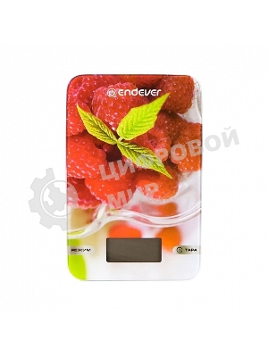 Весы кухонные Endever Chief-506 Цена деления - 1 г, Ситема мер в килограммах, граммах, ЖК дисплей.