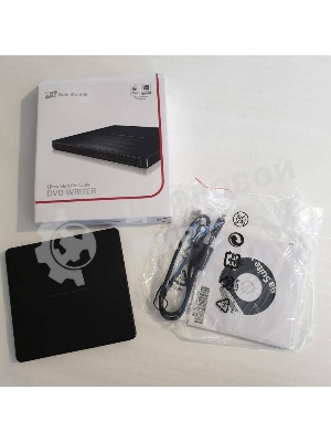 Оптический привод внешний DVD-RW LG GP60NB60 черный USB ultra slim RTL