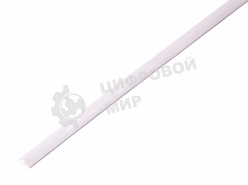 Трубка термоусадочная Rexant 4.0/2.0 1м белый