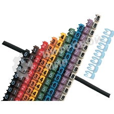 Маркер кабельный МКН комплект цифр 