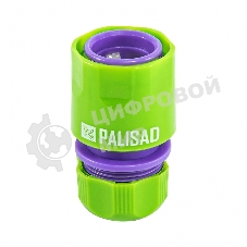 Соединитель пластмассовый быстросъемный для шланга Palisad 1/2