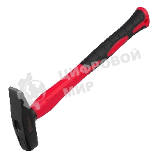 Молоток слесарный Matrix ''optimal'', 300 г, фибергласовая обрезиненная рукоятка, квадратный боек