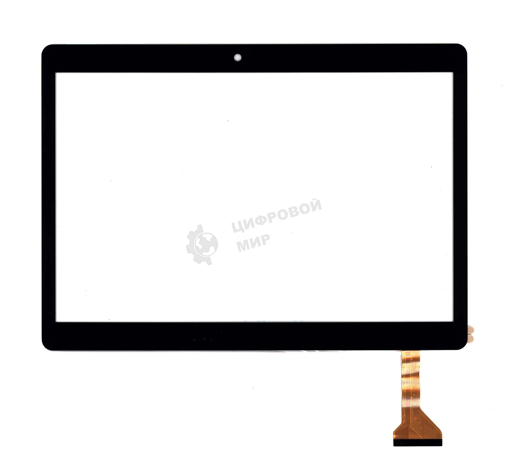 Сенсорное стекло (тачскрин) для Prestigio MultiPad Wize PMT3096 1069A4, черное